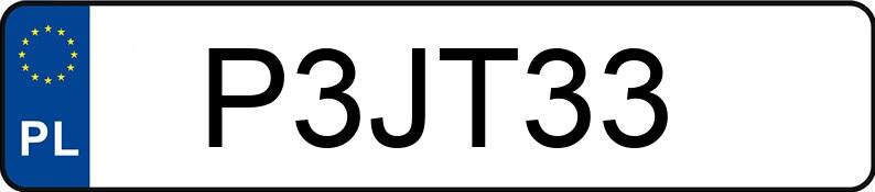 The registration number P3JT33 has MERCEDES-BENZ S 63 AMG MR`13 E5 222 S 63 AMG MR`13 E5 222
