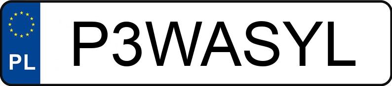 Numer rejestracyjny P3WASYL posiada BMW X5 Diesel MR`18 E6 G05 M50d Step