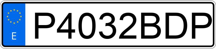 Numer rejestracyjny P4032BDP posiada SEAT ALTEA XL Numer rejestracyjny P4032BDP posiada SEAT ALTEA XL
