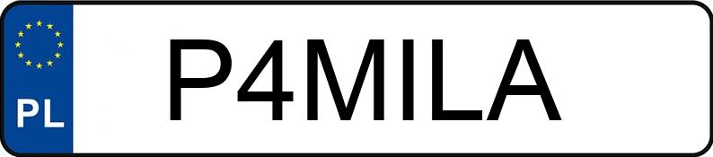 Numer rejestracyjny P4MILA posiada FORD FT Custom 340 2.0 TDCi MR`18 E6.2 3.4t L2 Trail