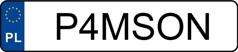 Numer rejestracyjny P4MSON posiada MERCEDES-BENZ GLA 200 MR`20 E6d H247 AMG 7G-DCT