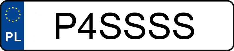 Numer rejestracyjny P4SSSS posiada PORSCHE PANAMERA Numer rejestracyjny P4SSSS posiada PORSCHE PANAMERA