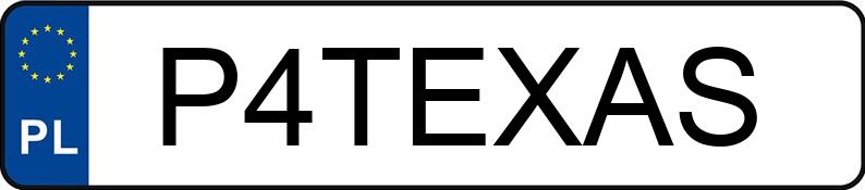 Numer rejestracyjny P4TEXAS posiada RENAULT Trafic 1.6 dCi MR`14 E5 3.1t L2H1P2 Pack Clim