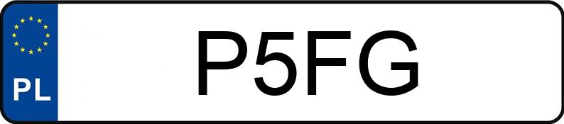 Numer rejestracyjny P5FG posiada MERCEDES-BENZ S 500 Kat. MR`02 E3 220 S 500 Kat. MR`02 E3 220