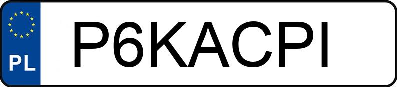 Numer rejestracyjny P6KACPI posiada TRIUMPH Naked Bike Street Triple RS