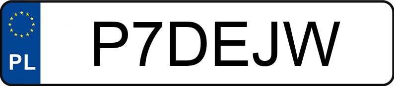 Numer rejestracyjny P7DEJW posiada AUDI A6 Allroad TDI MR`15 E6 4G S tronic