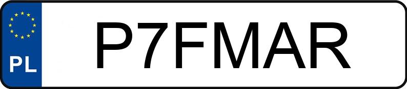 Numer rejestracyjny P7FMAR posiada DODGE Durango KWA MR`17 RT AWD Numer rejestracyjny P7FMAR posiada DODGE Durango KWA MR`17 RT AWD