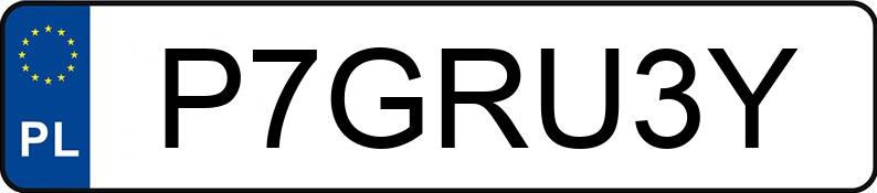 Numer rejestracyjny P7GRU3Y posiada PEUGEOT 208 MR`15 E6 GTI