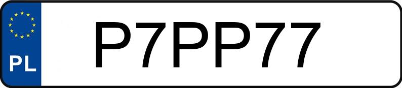Numer rejestracyjny P7PP77 posiada MERCEDES-BENZ G 450 D