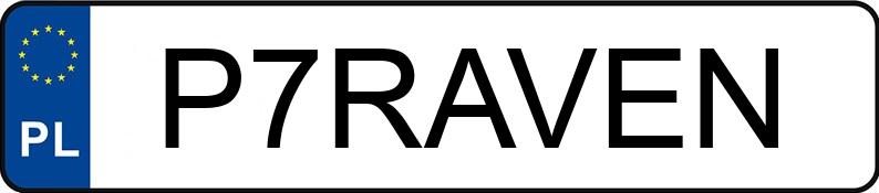 Numer rejestracyjny P7RAVEN posiada CITROEN C6 2.7 24V HDI FAP MR`05 E4 Exclusive BVA