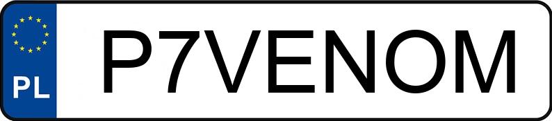 Numer rejestracyjny P7VENOM posiada MERCEDES-BENZ E200 Numer rejestracyjny P7VENOM posiada MERCEDES-BENZ E200