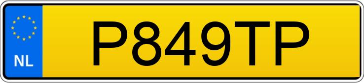 Numer rejestracyjny P849TP posiada CUPRA FORMENTOR