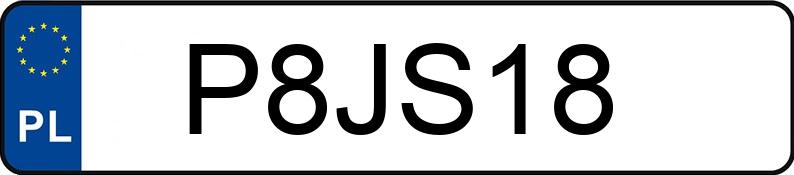 Numer rejestracyjny P8JS18 posiada MERCEDES-BENZ GLC 220 d MR`15 E6 X253 4Matic