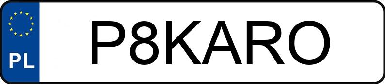 Numer rejestracyjny P8KARO posiada BMW 118D Numer rejestracyjny P8KARO posiada BMW 118D