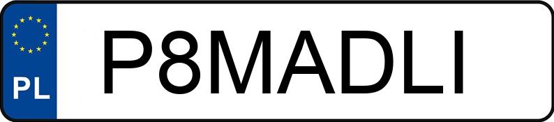 Numer rejestracyjny P8MADLI posiada MERCEDES-BENZ E 300