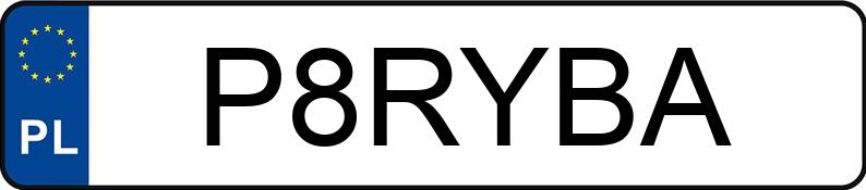 Numer rejestracyjny P8RYBA posiada MINI [BMW] Mini Clubman 1.6 MR`08 E4 Cooper