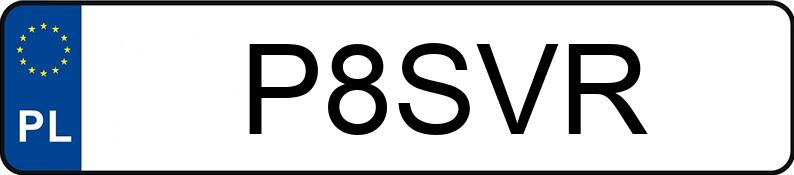 Numer rejestracyjny P8SVR posiada LAND ROVER Range Rover Sport II 5.0 MR`18 E6d SVR Numer rejestracyjny P8SVR posiada LAND ROVER Range Rover Sport II 5.0 MR`18 E6d SVR