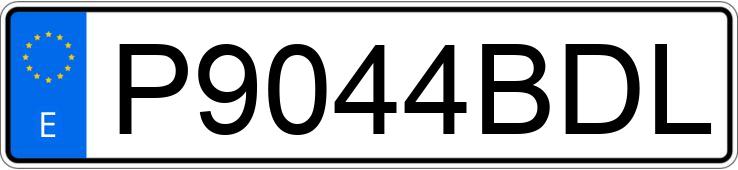 Numer rejestracyjny P9044BDL posiada AUDI A3 SPORTBACK Numer rejestracyjny P9044BDL posiada AUDI A3 SPORTBACK