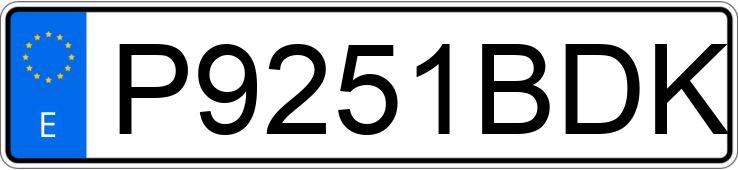 Numer rejestracyjny P9251BDK posiada MERCEDES G (463) Numer rejestracyjny P9251BDK posiada MERCEDES G (463)