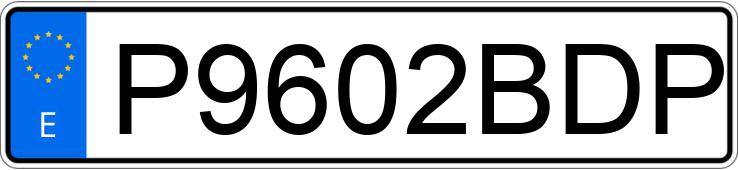 Numer rejestracyjny P9602BDP posiada LAND ROVER RANGE ROVER