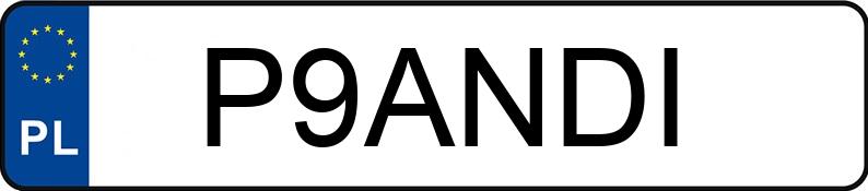 Numer rejestracyjny P9ANDI posiada BMW 320I Numer rejestracyjny P9ANDI posiada BMW 320I