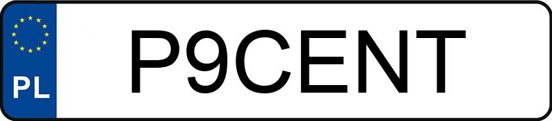 Numer rejestracyjny P9CENT posiada SCANIA R500 N323