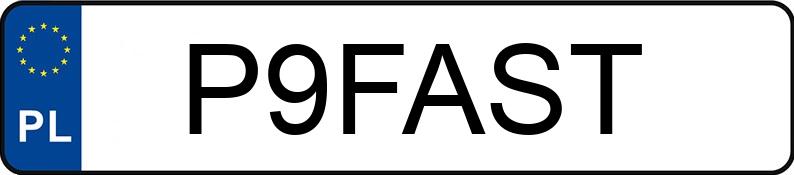 Numer rejestracyjny P9FAST posiada BMW 540D XDRIVE Numer rejestracyjny P9FAST posiada BMW 540D XDRIVE