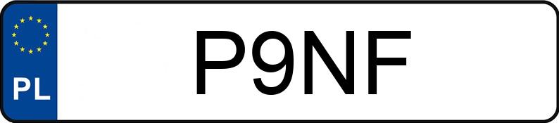 Numer rejestracyjny P9NF posiada DODGE JOURNEY Numer rejestracyjny P9NF posiada DODGE JOURNEY