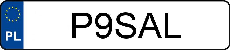 Numer rejestracyjny P9SAL posiada VOLVO XC 60 2.0 B6 MILD HYBRID MR`21 E6 Light Armoured AWD Getr