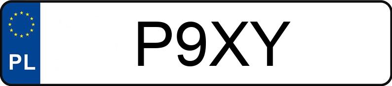 Numer rejestracyjny P9XY posiada CHEVROLET SILVERADO C30