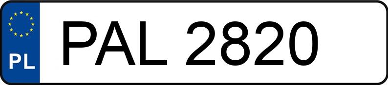 Numer rejestracyjny PAL 2820 posiada FORD SIERRA - PAL2820 Numer rejestracyjny PAL 2820 posiada FORD SIERRA - PAL2820