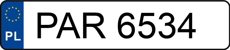 Numer rejestracyjny PAR6534 posiada DAEWOO Tico 0.8 Kat. 800 SX-DLX