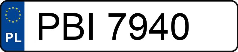 Numer rejestracyjny PBI 7940 posiada RENAULT - PBI7940 Numer rejestracyjny PBI 7940 posiada RENAULT - PBI7940