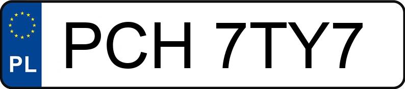 Numer rejestracyjny PCH 7TY7 posiada SEAT LEON - PCH7TY7