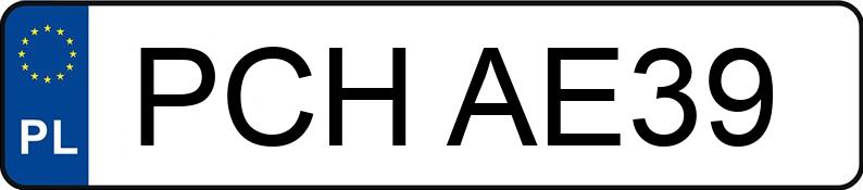 Numer rejestracyjny PCH AE39 posiada PEUGEOT 207 CC 1.6 MR`07 E4 Sport 120 - PCHAE39 Numer rejestracyjny PCH AE39 posiada PEUGEOT 207 CC 1.6 MR`07 E4 Sport 120 - PCHAE39