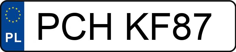 Numer rejestracyjny PCH KF87 posiada VOLKSWAGEN Golf VII Variant 2.0 TSI MR`17 E6 R BMT 4MOTION DSG - PCHKF87