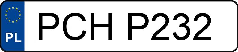 Numer rejestracyjny PCH P232 posiada ALFA ROMEO 105 - PCHP232 Numer rejestracyjny PCH P232 posiada ALFA ROMEO 105 - PCHP232