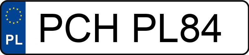 Numer rejestracyjny PCH PL84 posiada SEAT Toledo 1.9 TDI MR`05 E4 5P2 Audience - PCHPL84