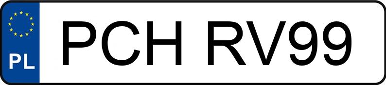 Numer rejestracyjny PCH RV99 posiada CITROEN C4 PICASSO - PCHRV99