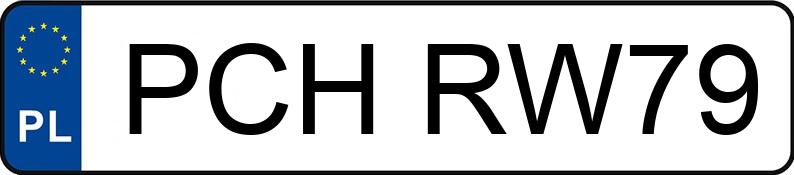 Numer rejestracyjny PCH RW79 posiada OPEL GT - PCHRW79
