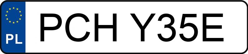 Numer rejestracyjny PCH Y35E posiada ROMET OGAR 200 - PCHY35E