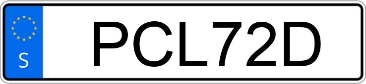 Registreringsnumret PCL72D har Volkswagen Crafter