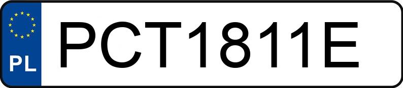 Numer rejestracyjny PCT 1811E posiada BMW X4 - PCT1811E Numer rejestracyjny PCT 1811E posiada BMW X4 - PCT1811E