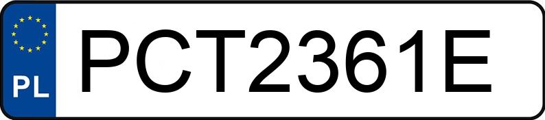 Numer rejestracyjny PCT 2361E posiada RENAULT MODUS - PCT2361E Numer rejestracyjny PCT 2361E posiada RENAULT MODUS - PCT2361E