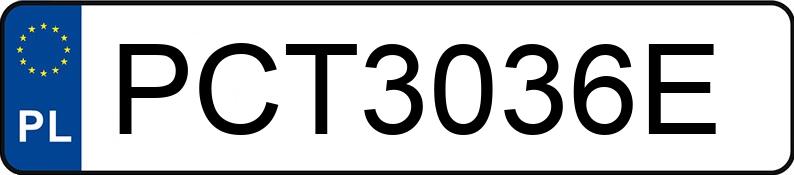 Numer rejestracyjny PCT 3036E posiada FORD FOCUS - PCT3036E Numer rejestracyjny PCT 3036E posiada FORD FOCUS - PCT3036E