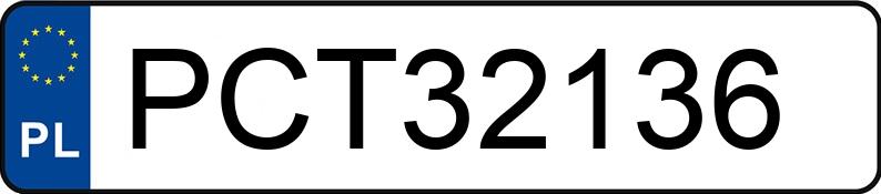 Numer rejestracyjny PCT 32136 posiada FORD Mondeo 1.8i MR`01 E3 Trend - PCT32136