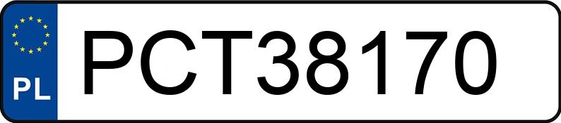Numer rejestracyjny PCT 38170 posiada NISSAN QASHQAI+2 - PCT38170 Numer rejestracyjny PCT 38170 posiada NISSAN QASHQAI+2 - PCT38170