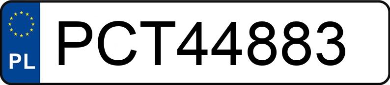 Numer rejestracyjny PCT 44883 posiada SKODA OCTAVIA - PCT44883