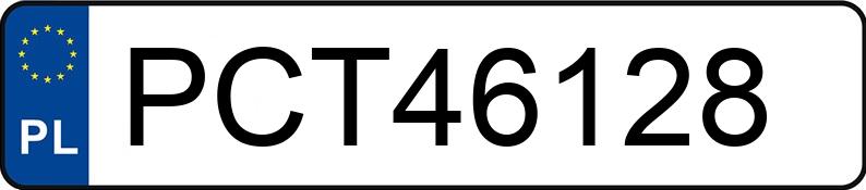 Numer rejestracyjny PCT 46128 posiada VOLKSWAGEN Golf IV 1.4 MR`97 Basis - PCT46128