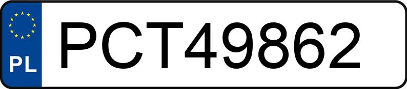 Numer rejestracyjny PCT 49862 posiada CITROEN BERLINGO - PCT49862 Numer rejestracyjny PCT 49862 posiada CITROEN BERLINGO - PCT49862